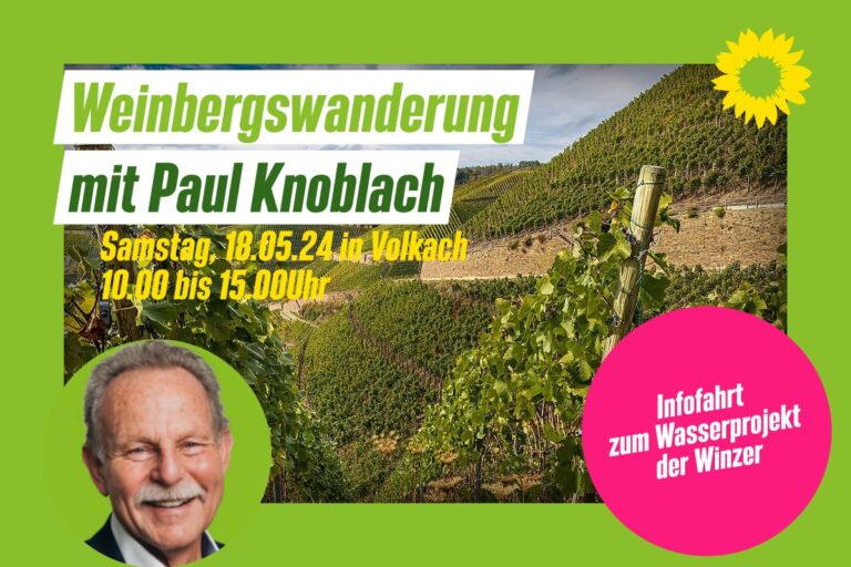 Weinbergswanderung mit Paul Knobloch