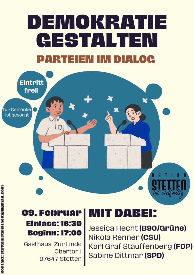 Demokratie gestalten – Parteien im Dialog