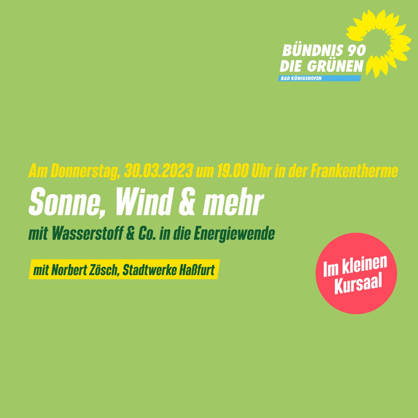 Sonne, Wind & Mehr – mit Wasserstoff & Co. in die Energiewende