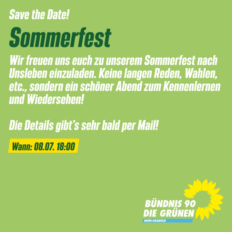 Sommerfest des Kreisverbandes