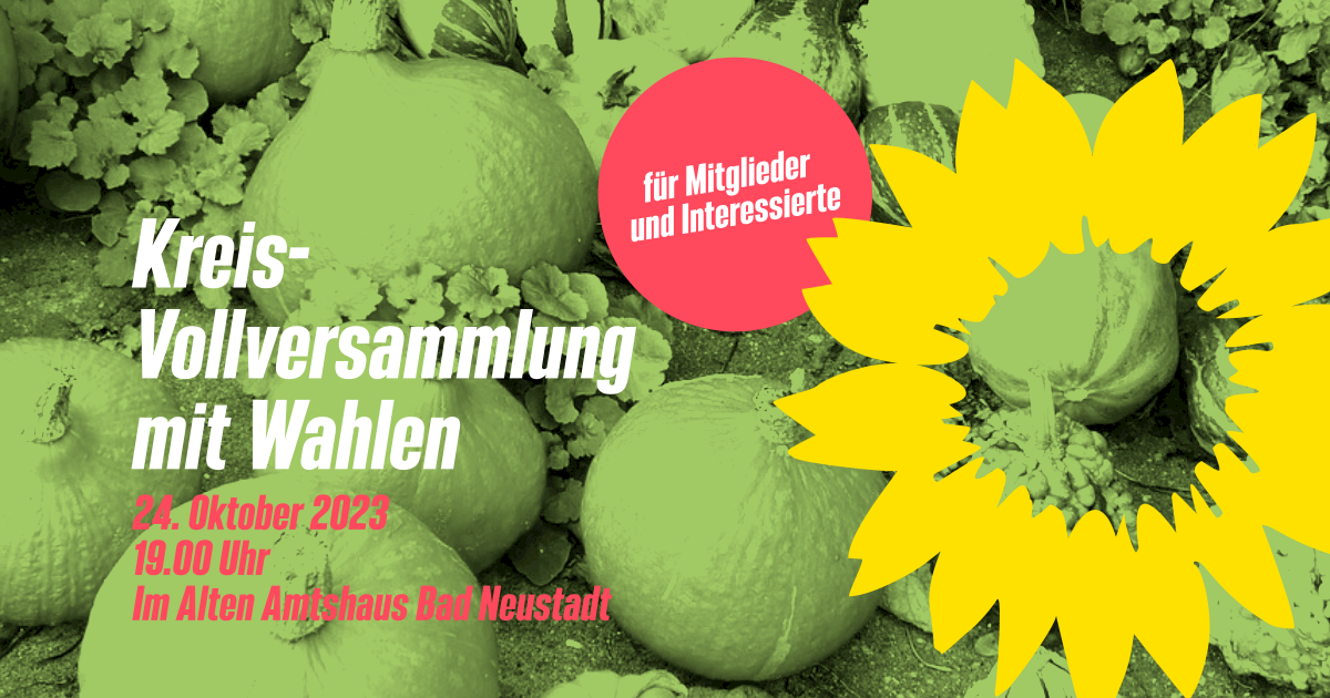 Sharepic mit den in diesem Beitrag aufgeführten Daten zur Kreisvollversammlung.