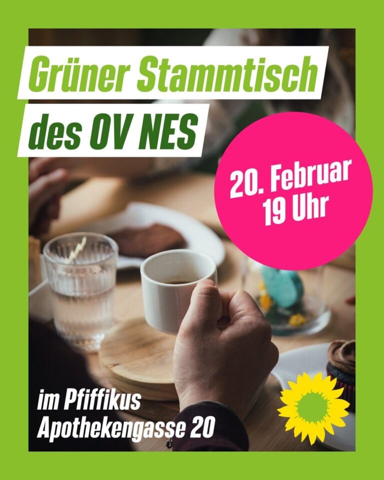 Grüner Stammtisch in NES