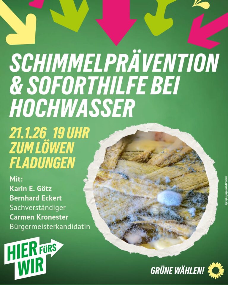 Schimmelprävention & Soforthilfe bei Hochwasser
